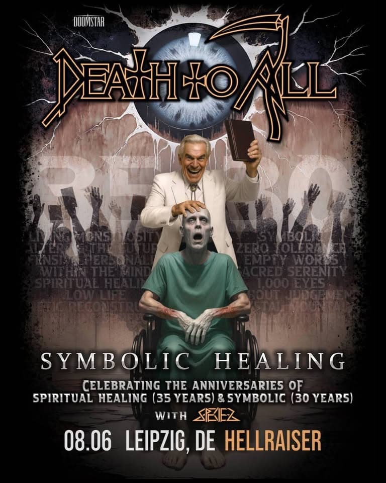 DEATH TO ALL - "Symbolic Healing European Tour 2026" + Support: SPECIES | Hellraiser Leipzig event cover