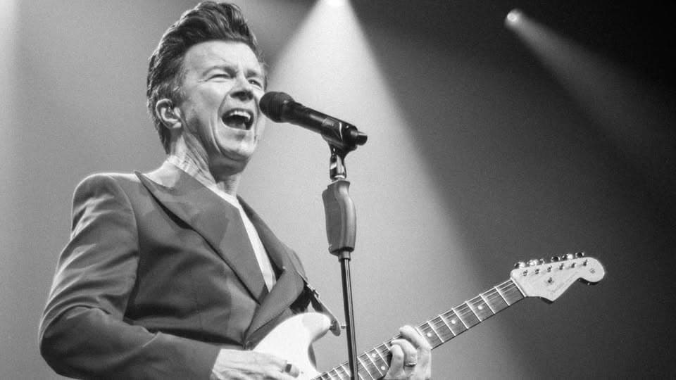 Rick Astley event cover