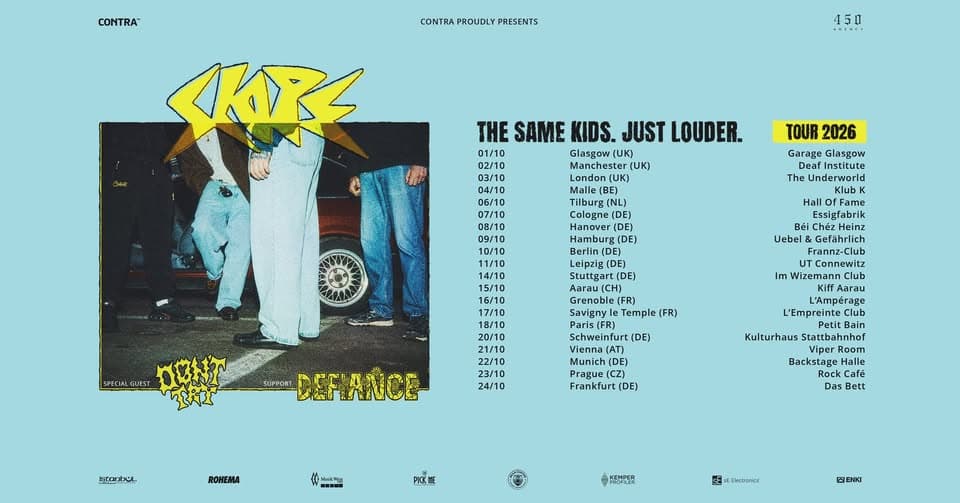 SLOPE // SAME KIDS. JUST LOUDER. - TOUR 2026 // Leipzig event cover