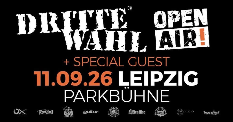 DRITTE WAHL - Open Air 2026 in Leipzig event cover