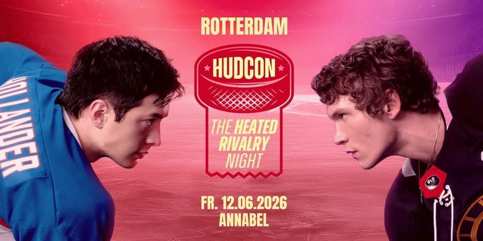 HUDCON • The Heated Rivalry Night • Annabel Rotterdam event cover