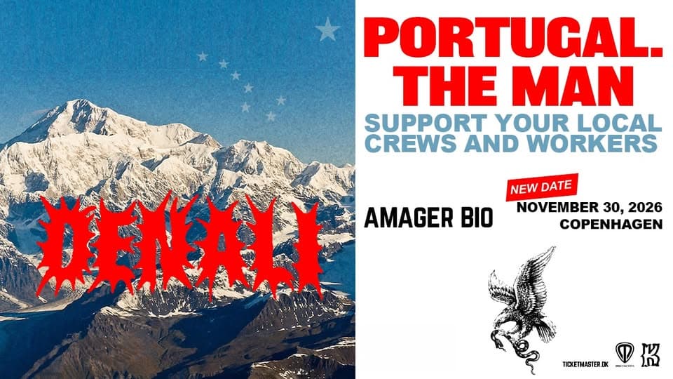Portugal. The Man – The Denali Tour – Amager Bio (NY DATO) event cover