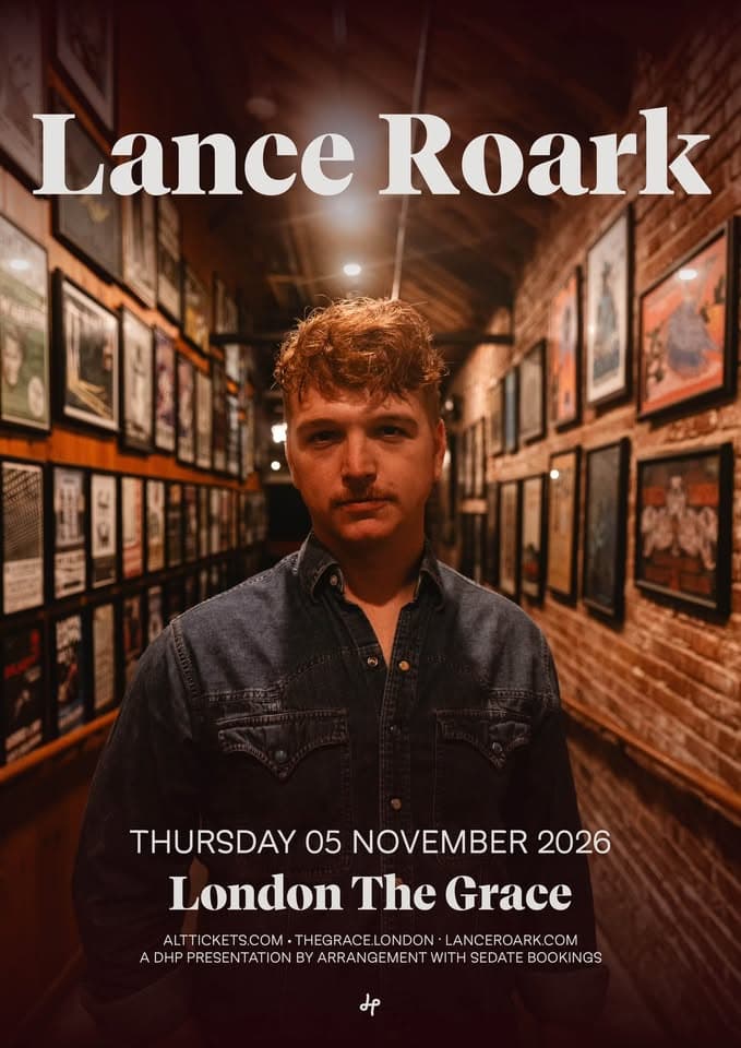 LANCE ROARK live at The Grace, London event cover