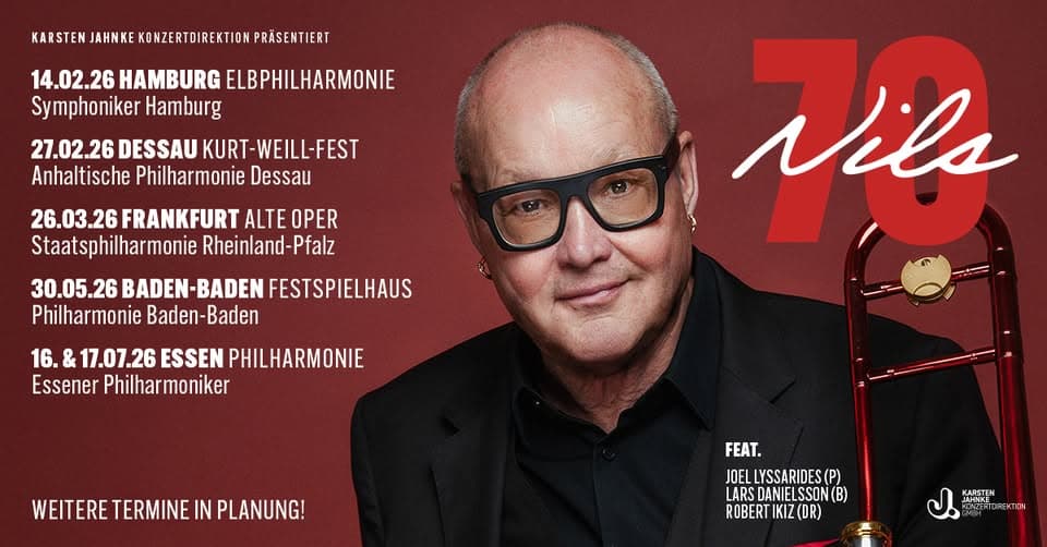 Nils Landgren: NILS 70 | Essen event cover