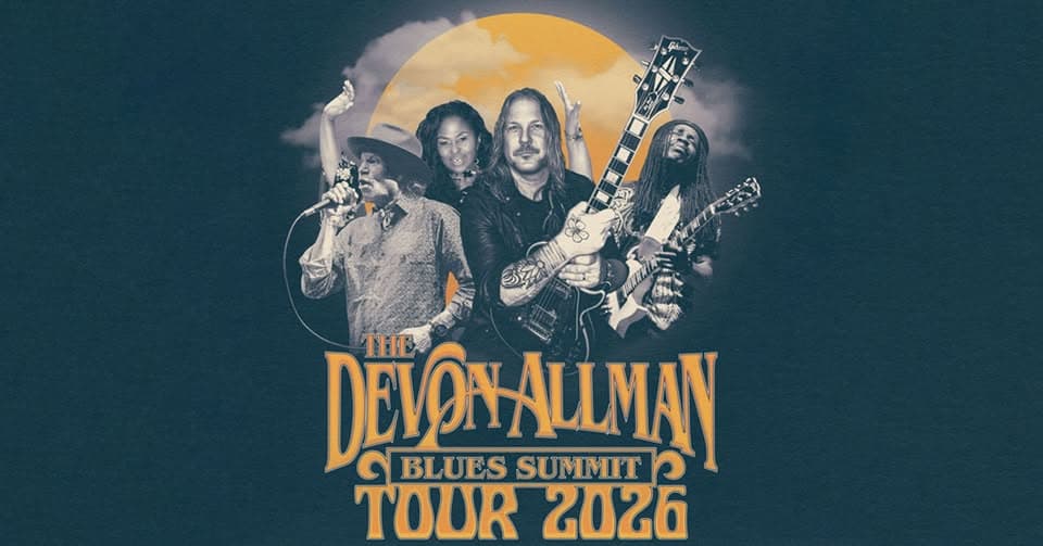 THE DEVON ALLMAN BLUES SUMMIT - European Tour 2026 event cover