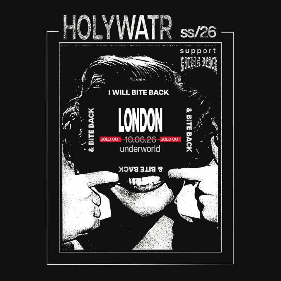 HOLYWATR at The Underworld event cover