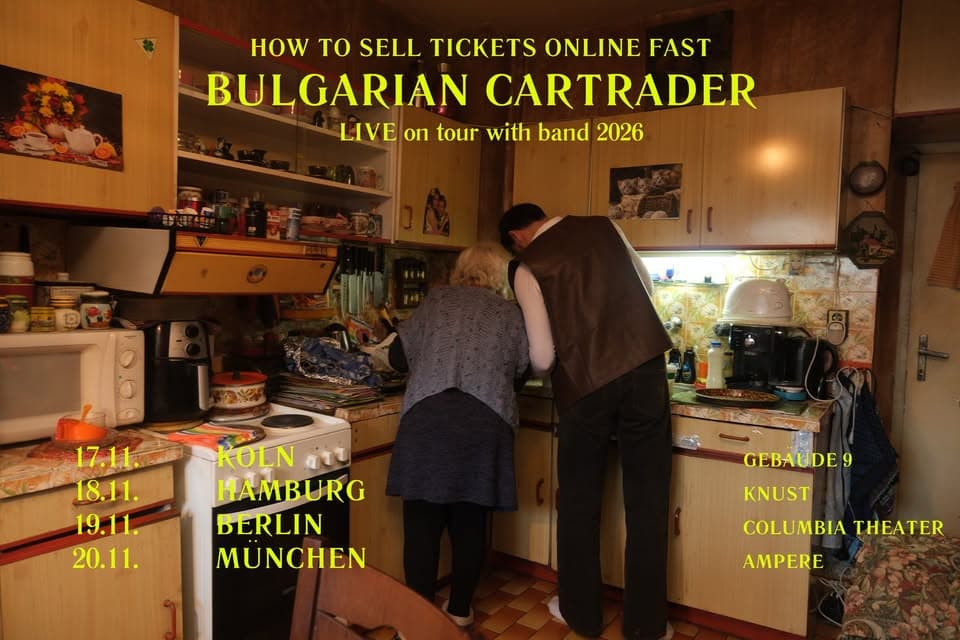 Bulgarian Cartrader - Berlin, Columbia Theater event cover