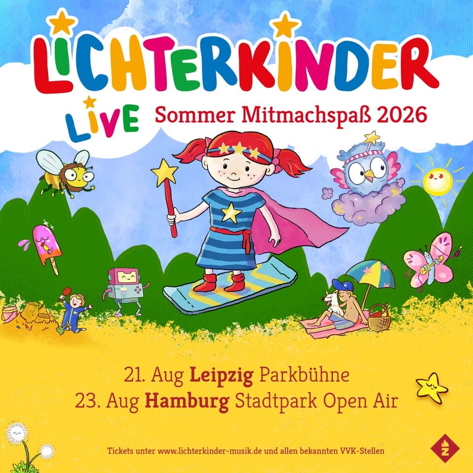 LICHTERKINDER :: Live - Sommer Mitmachspaß 2026 :: Hamburg event cover