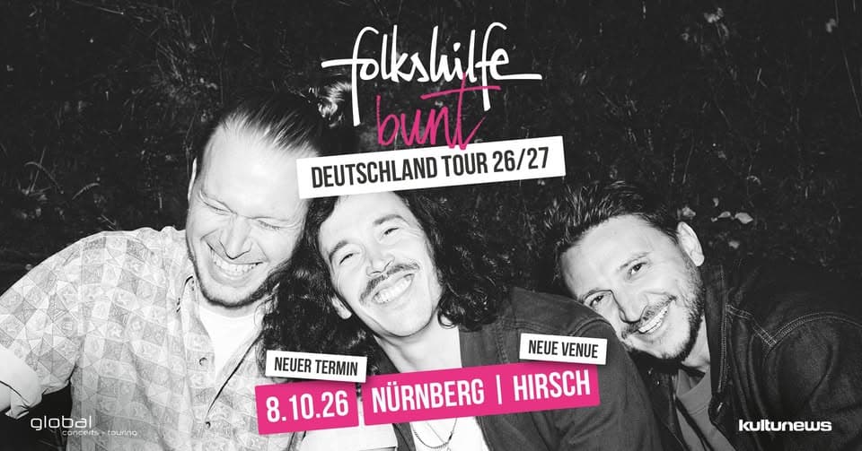 folkshilfe | bunt Deutschlandtour 26/27 | Nürnberg 2026 event cover