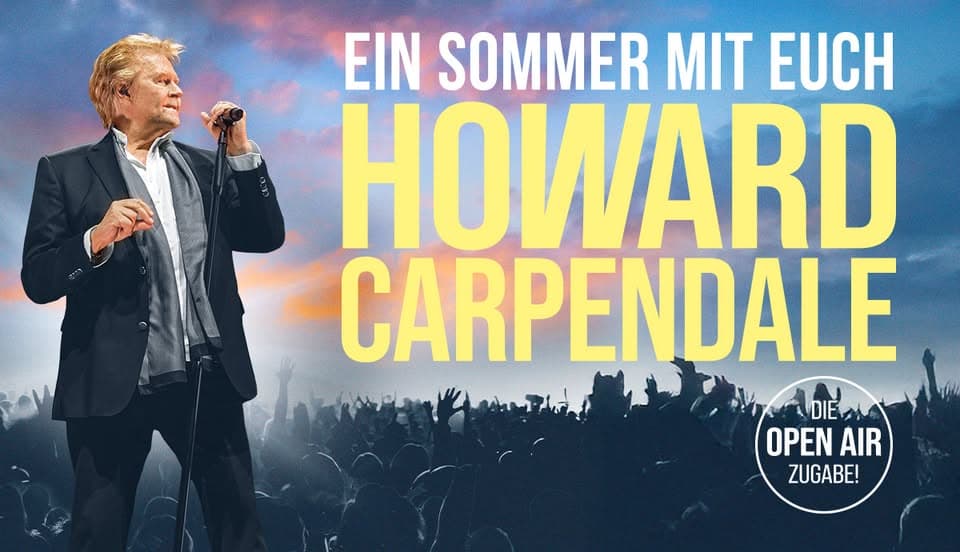 Howard Carpendale - EIN SOMMER MIT EUCH | Dresden event cover
