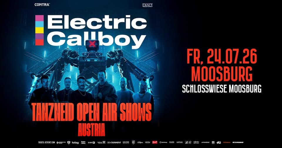 ELECTRIC CALLBOY | TANZNEID OPEN AIR | Moosburg, Schlosswiese Moosburg event cover