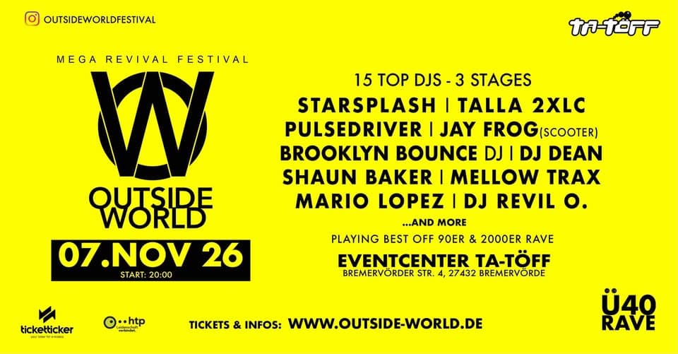 OUTSIDE WORLD FESTIVAL - BEVERN (Bremervörde) event cover