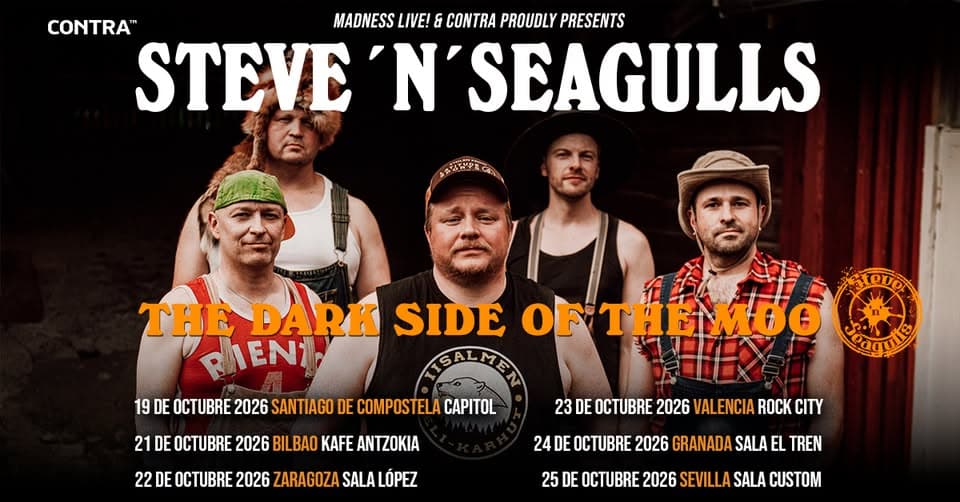 Steve 'N' Seagulls (Valencia) event cover