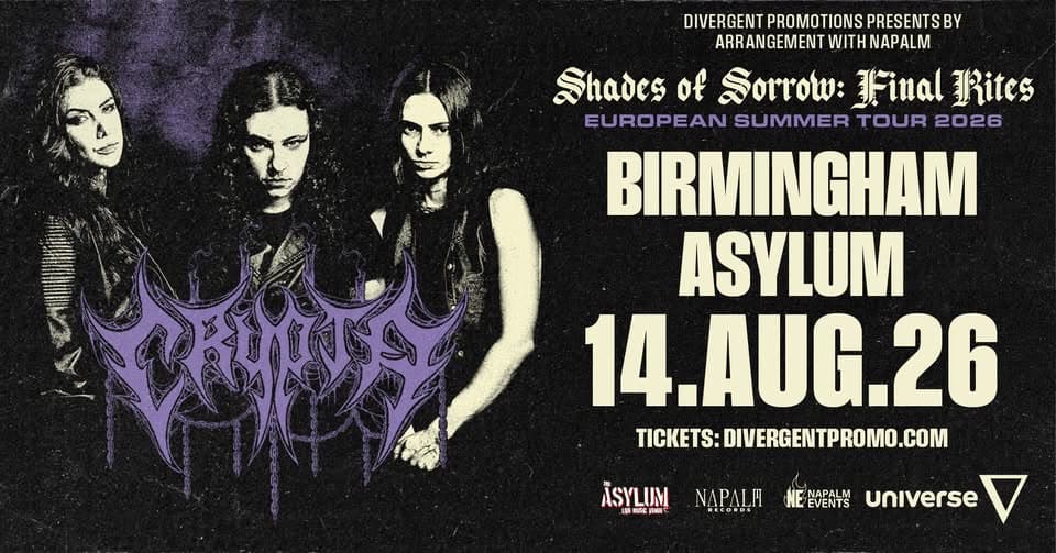 Crypta at The Asylum, Birmingham event cover