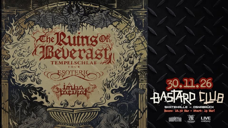 The Ruins Of Beverast // Bastard Club - Osnabrück event cover
