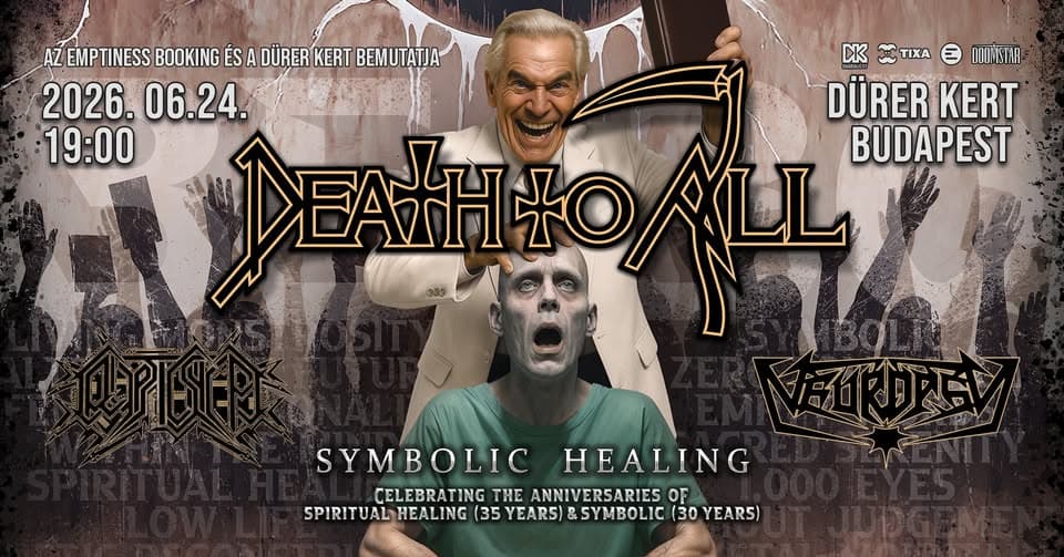 Death To All (US) - Symbolic Healing set // Cryptic Shift (UK), Neuropsy event cover