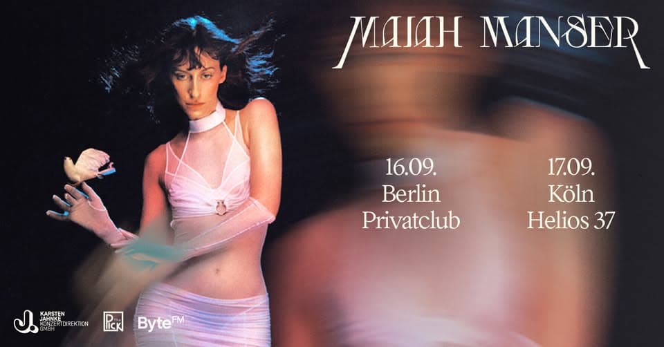 Maiah Manser | Live 2026 | Köln event cover