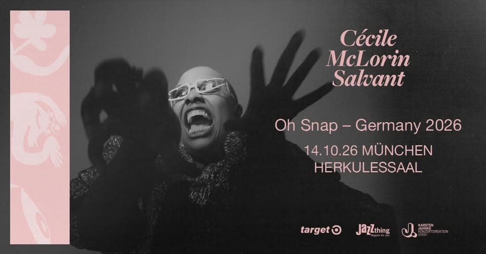 Cécile McLorin Salvant | Oh Snap – Germany 2026 | München event cover