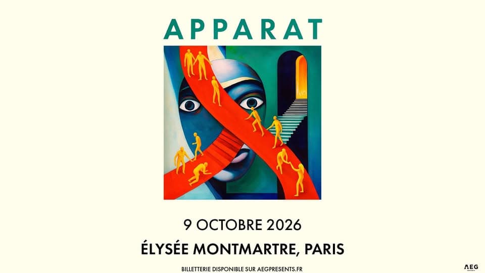 Apparat • Trabendo, Paris • 9 octobre 2026 event cover