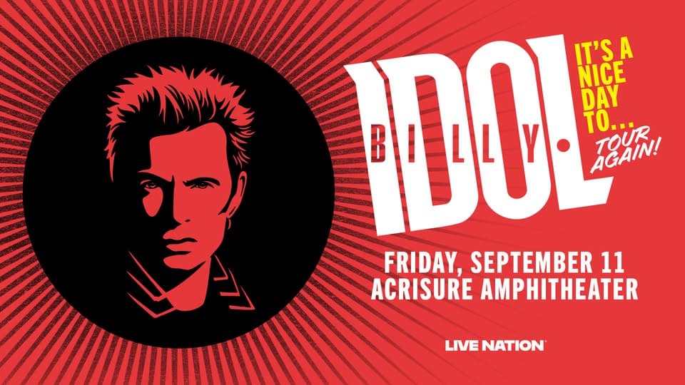 Billy Idol: It's A Nice Day To...Tour Again! event cover