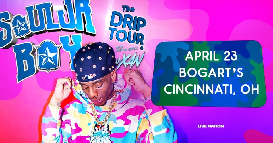 SOULJA BOY's The Drip Tour with special guest Lil Xan event cover