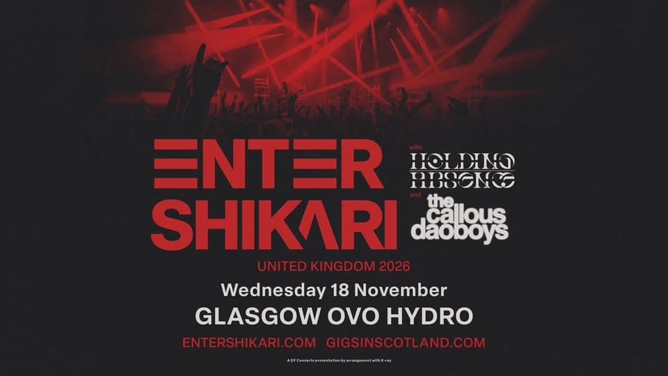 Enter Shikari | OVO Hydro, Glasgow event cover