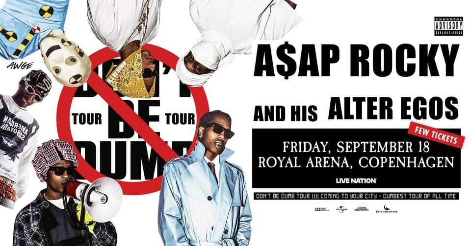 A$AP Rocky - Don't Be Dumb World Tour // Few tickets left event cover