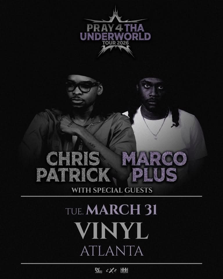 Chris Patrick x Marco Plus event cover