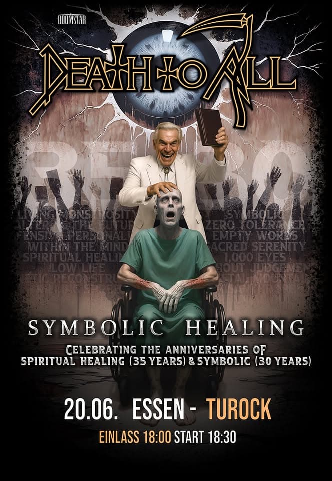 Ausverkauft! Death To All, Cryptic Shift event cover
