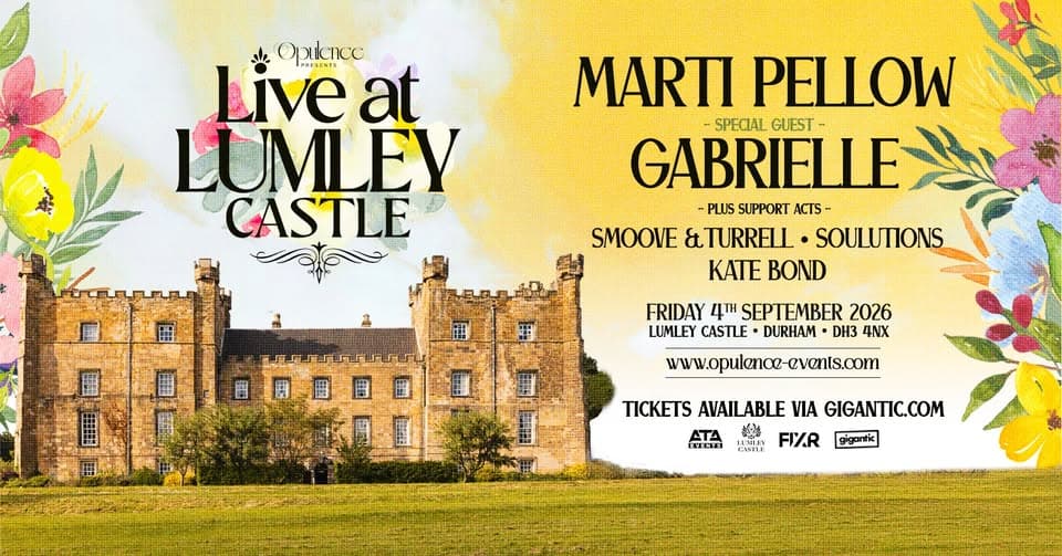 Live At Lumley Castle | Marti Pellow, Gabrielle + Support event cover