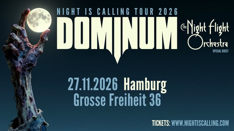 DOMINUM - Night Is Calling Tour 2026 | Hamburg event cover