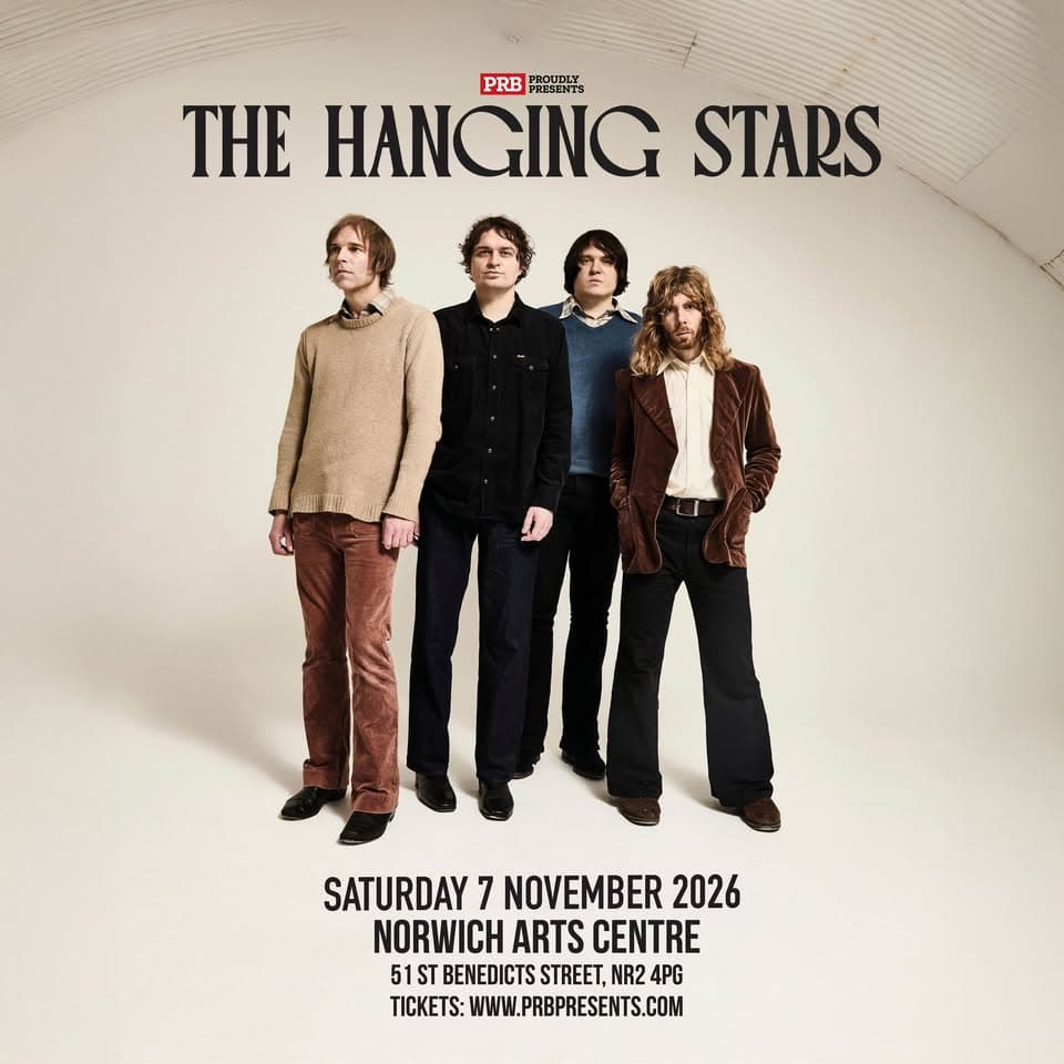 The Hanging Stars at Norwich Arts Centre event cover