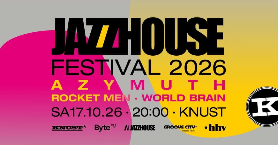 Jazzhouse Festival 2026: Azymuth + Rocket Men + World Brain event cover