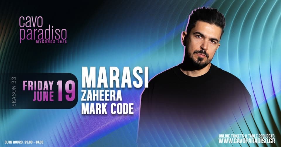 Marasi | Zaheera | Mark Code event cover