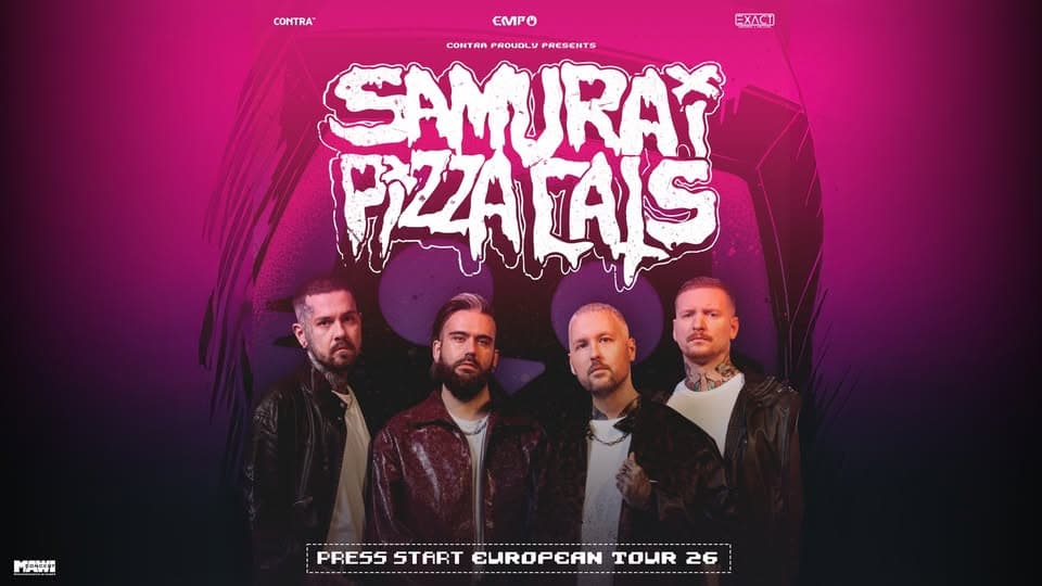 SAMURAI PIZZA CATS - PRESS START EUROPEAN TOUR 26 in Dresden event cover