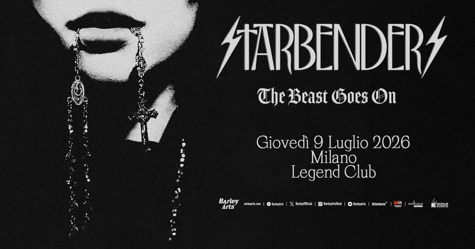 Starbenders | The Beast Goes On Tour 2026 | Live in Milan event cover