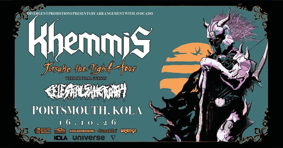 Khemmis + Celestial Sanctuary at Kola, Portsmouth event cover