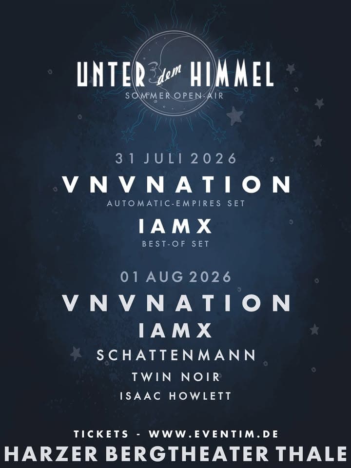VNV Nation - Unter dem Himmel - Tag 2 event cover
