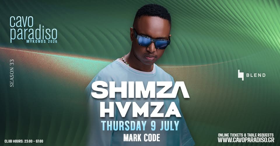 Shimza | HVMZA | Mark Code event cover