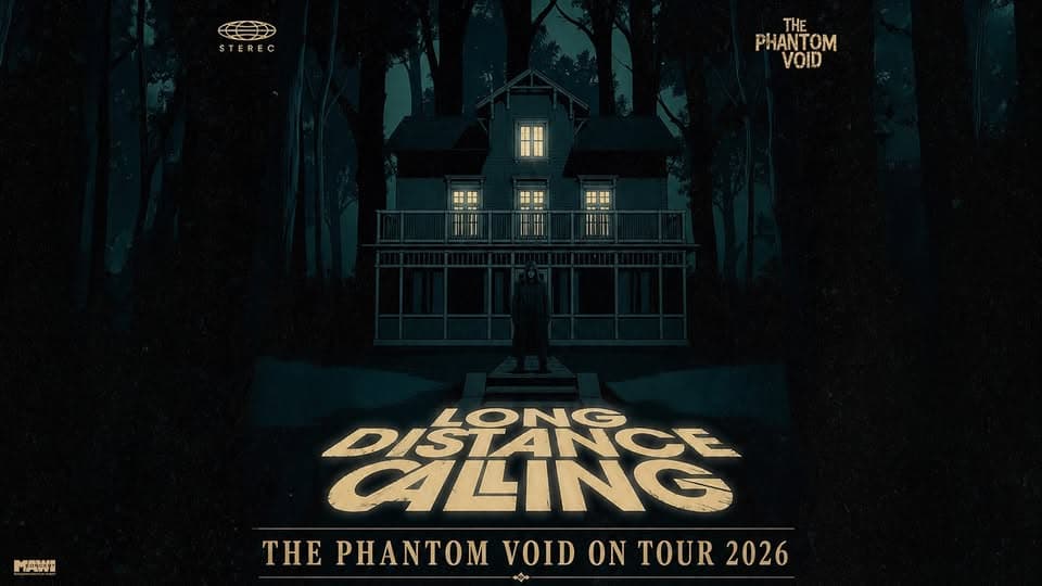 LONG DISTANCE CALLING // The Phantom Void On Tour 2026 // Leipzig event cover