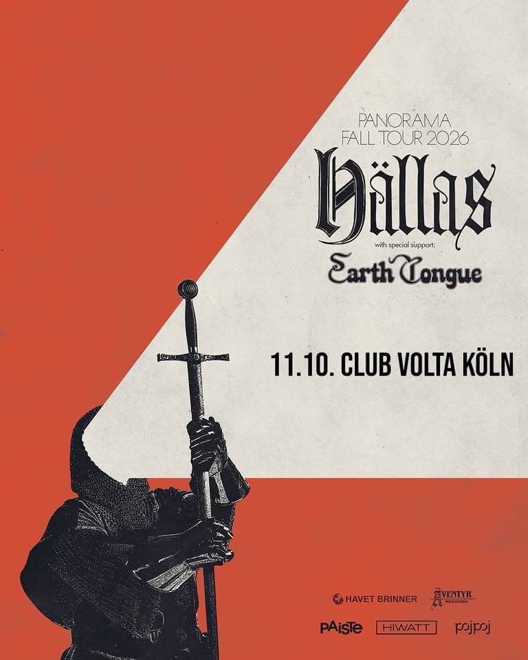 Hällas, Earth Tongue - Club Volta Köln event cover