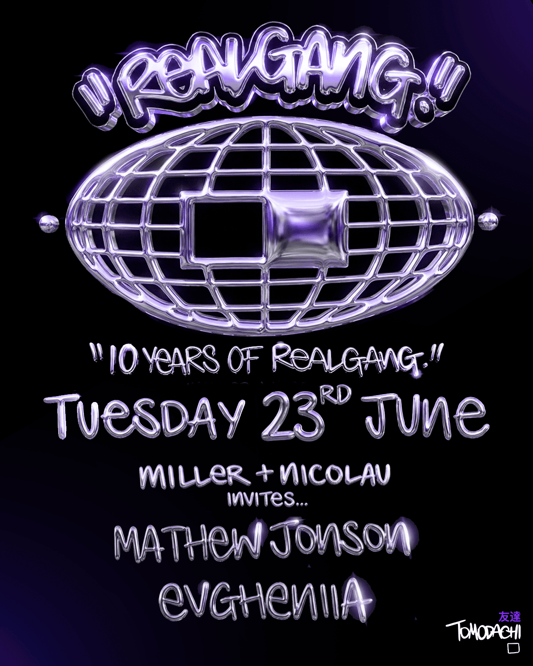 Real Gang w/ Mathew Jonson & Evgheniia event cover
