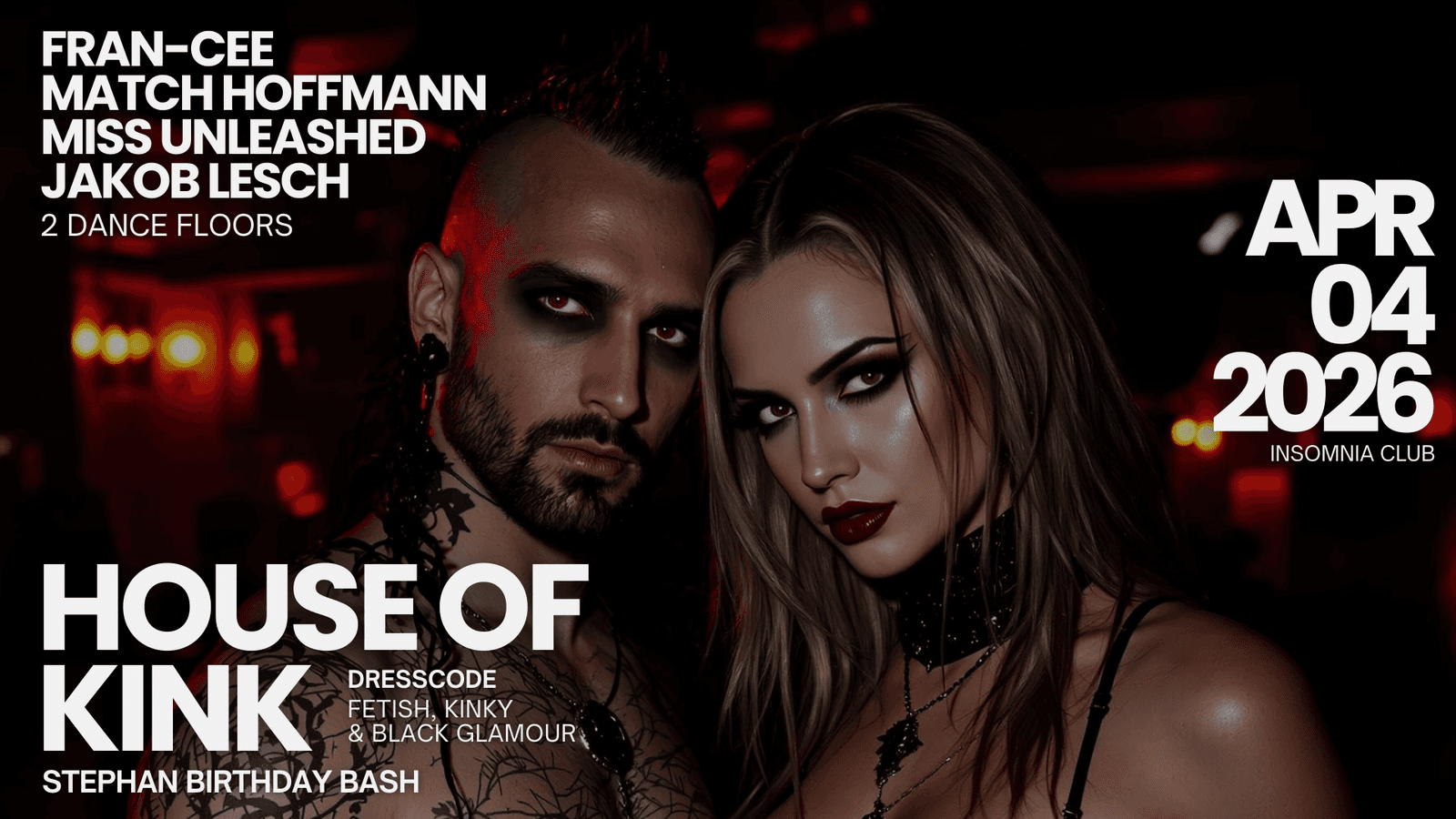 House of Kink event cover