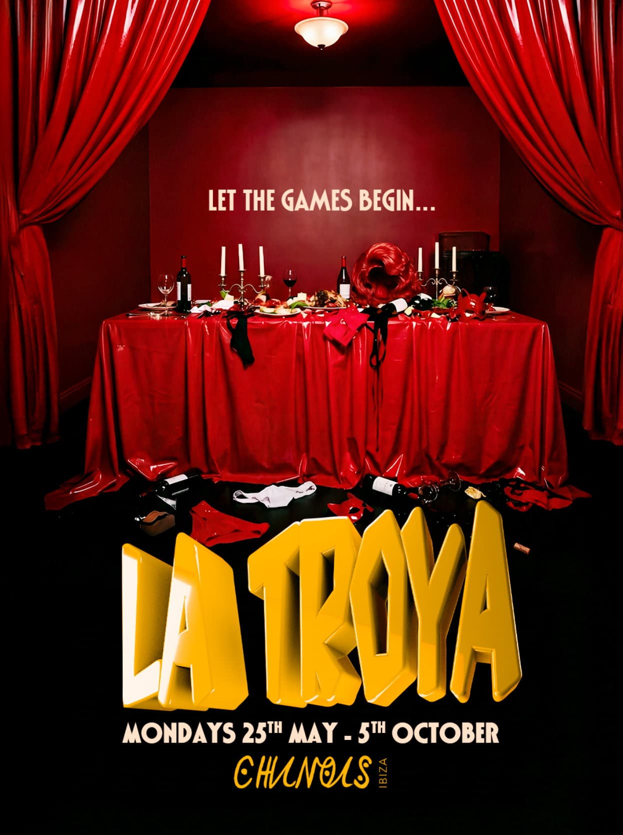 LA Troya: Harry Romero, Oscar Colorado, Sanchez, Silven event cover