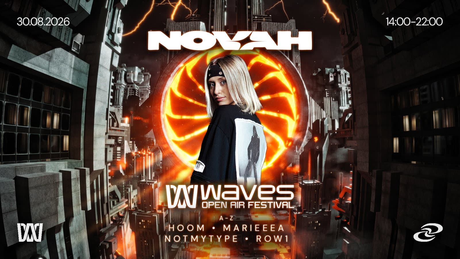 Waves Open Air Hamburg W/ Novah - Supported By Sector event cover