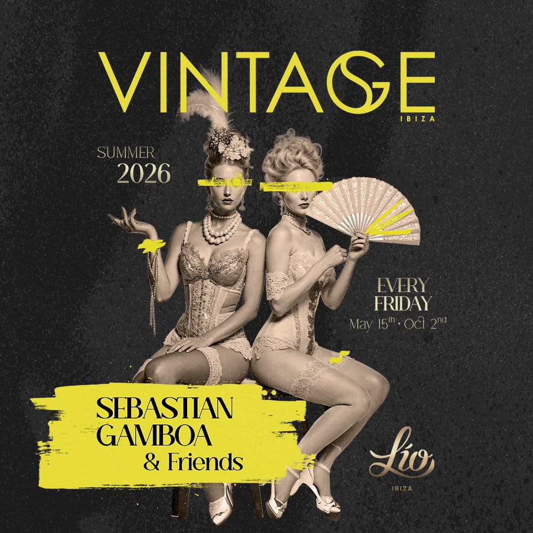 Vintage event cover