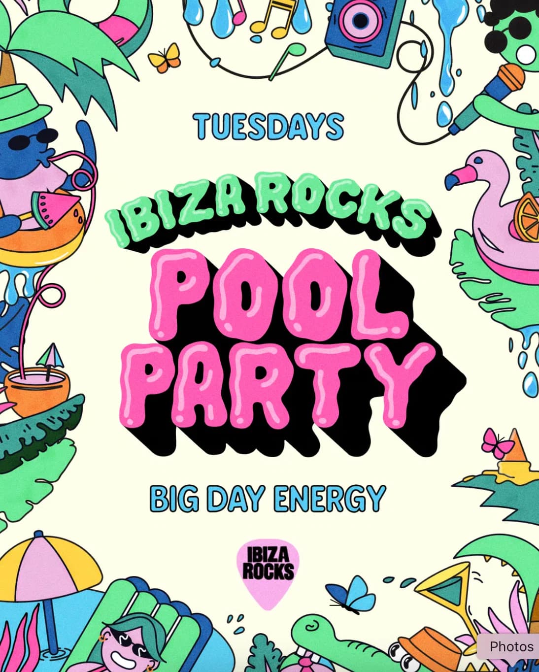 Ibiza Rocks Pool Party event cover