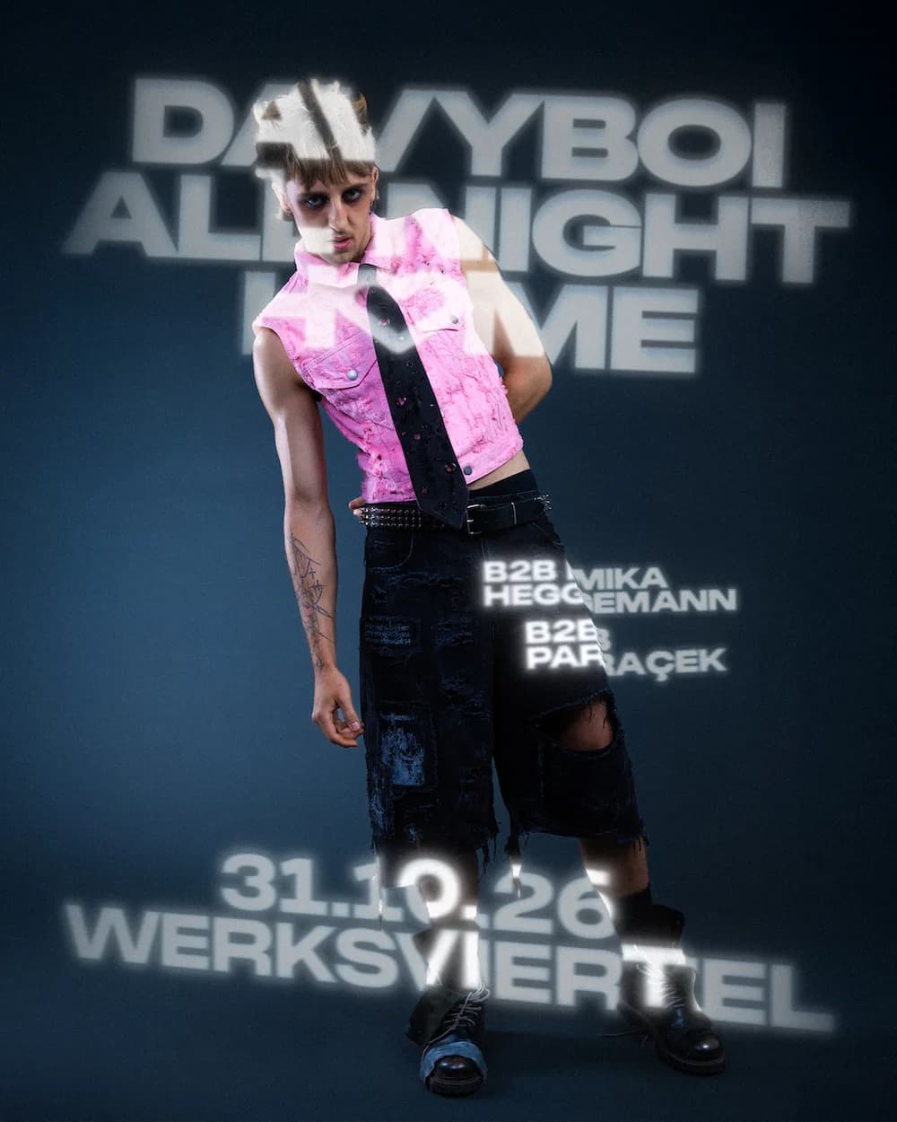 davyboi All Night Home event cover