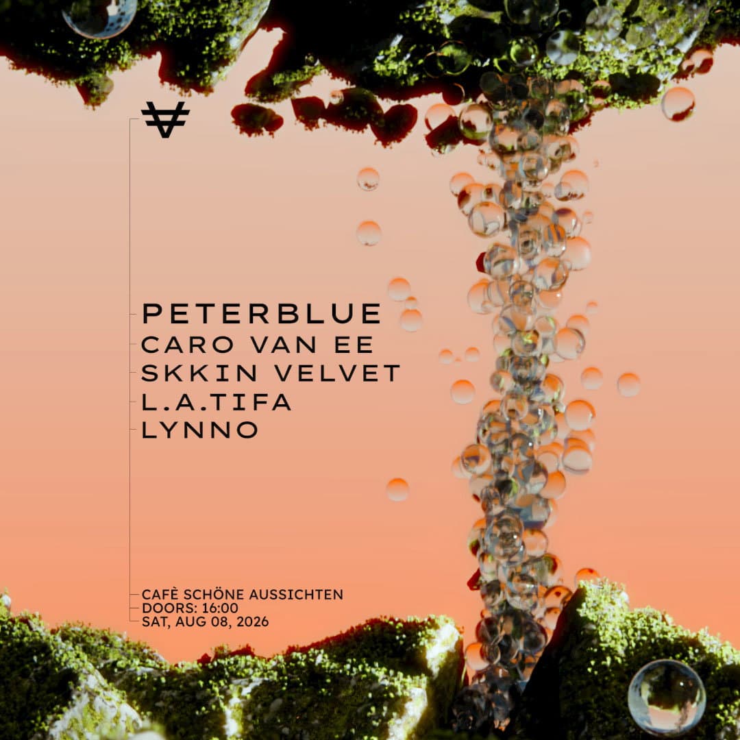 VER pres. PETERBLUE, CARO VAN EE, SKKIN VELVET, L.A.tifa, LYNNO (OPEN AIR) event cover