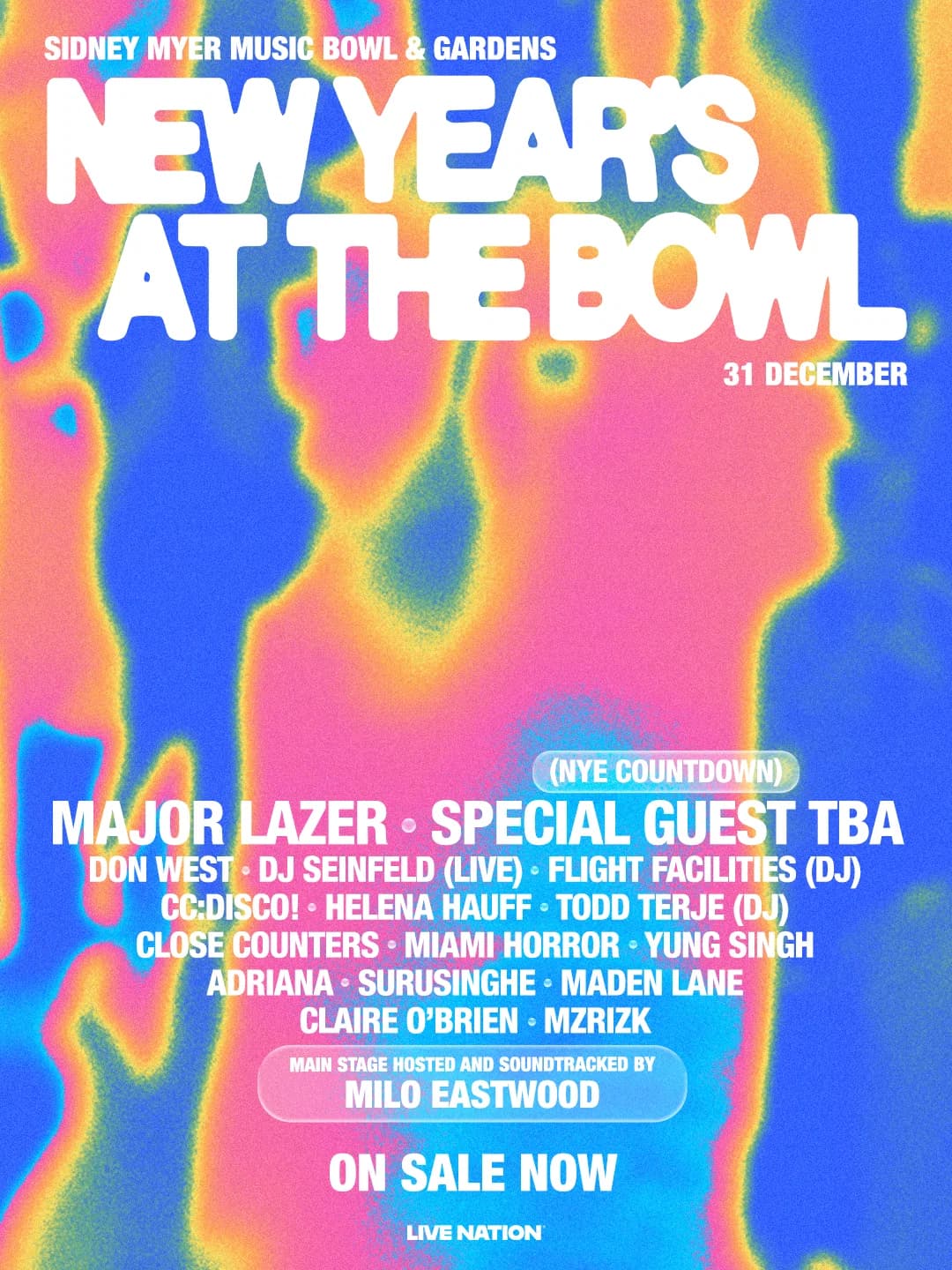New Year's At The Bowl event cover